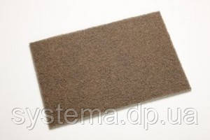 Шліфувальний лист скотч-брайт, 158 х 224 мм, A MED, коричневий - 3M 07440 Scotch-Brite CP-SH
