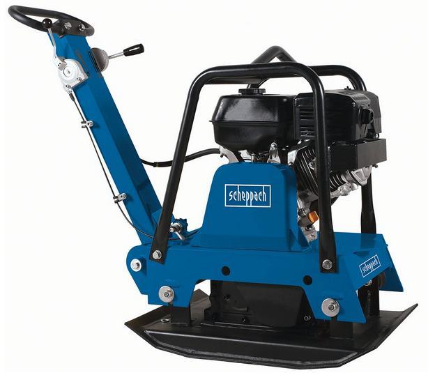 Уплотнитель грунта Scheppach HP3000S, плита 730×450 мм, 30 500 Н, 9 л.с.