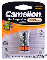Аккумулятор Camelion R03 600 mAh Ni-MH