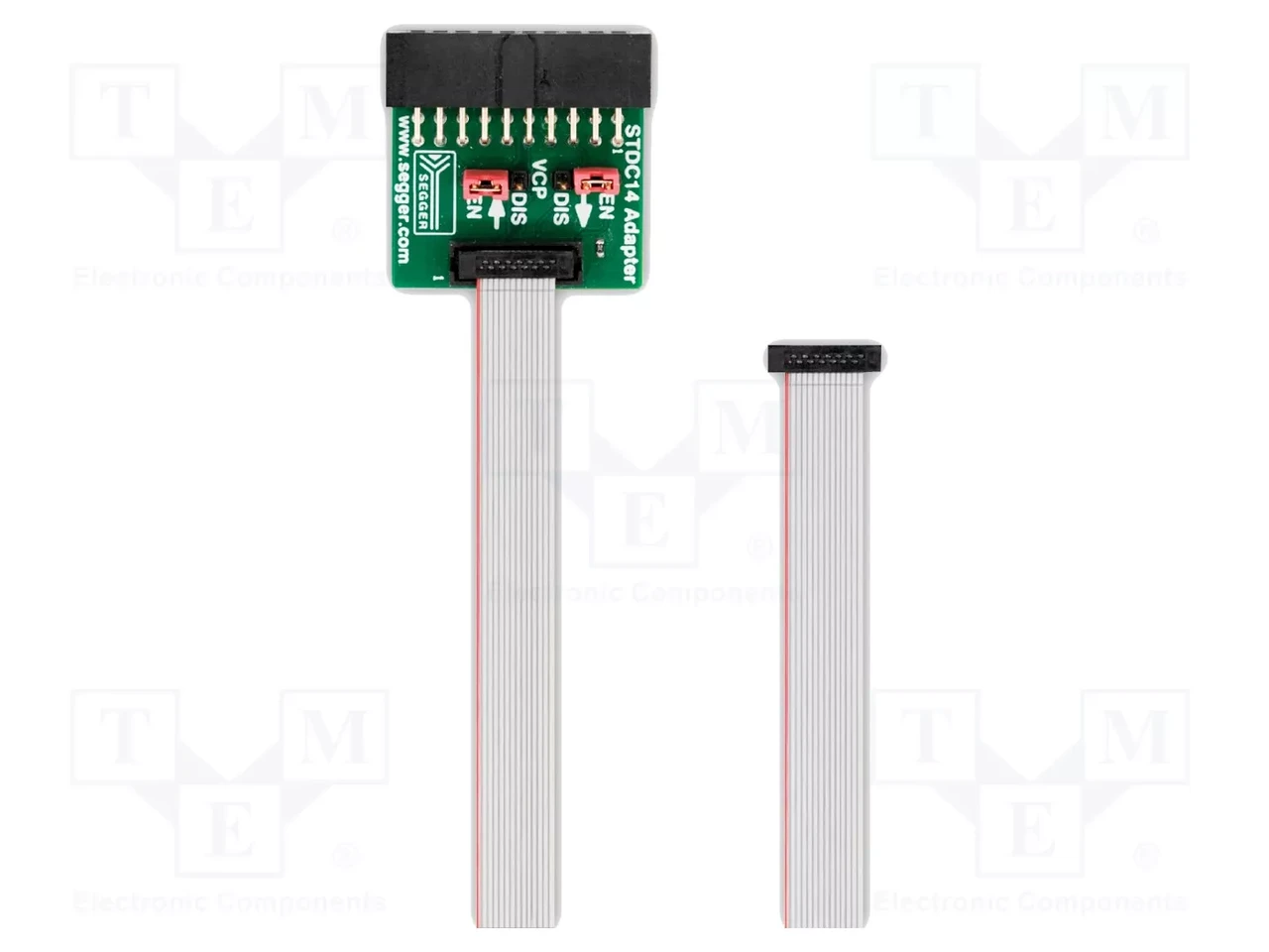 Адаптер SEGGER MICROCONTROLLER STDC14 ADAPTER, 14pin 0,05" JTAG 20pin (8.06.39 STDC14 ADAPTER), фото 1