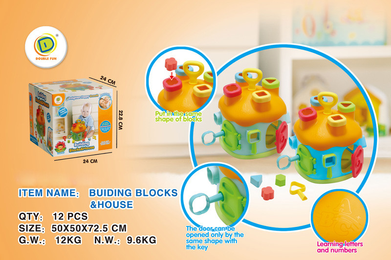 Сортер дитячий "Дім" 2 види, 209