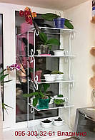 Стелаж віконний "Яна-2", підставка для квітів на 5 полиць (45*30 см)