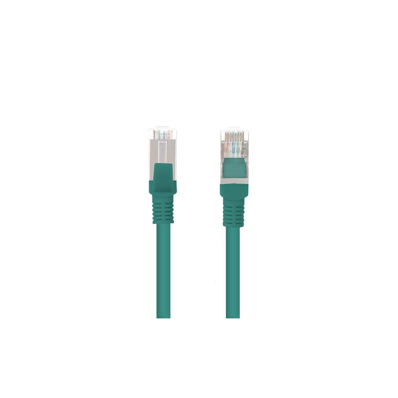 Патчкорд - сетевой кабель Ethernet cat.6 FTP 30м зеленый Lanberg, фото 1