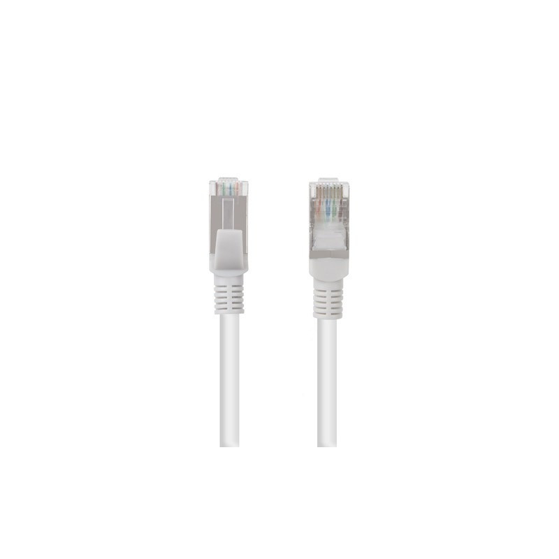 Патчкорд - сетевой кабель Ethernet 10м cat.5E FTP, серый, Lanberg, фото 1