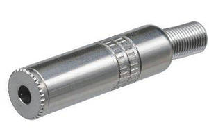 Гніздо 3.5 стерео кабельне, металевий корпус