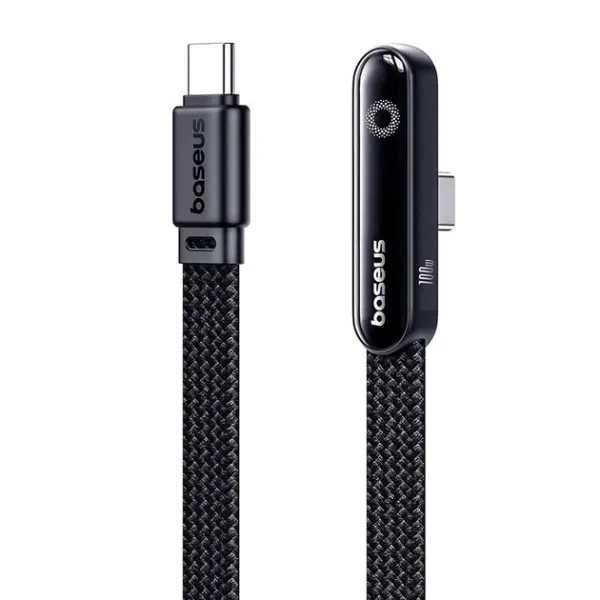 Дата-кабель Baseus MVP 3 Fast Charging USB Type-C (тато) - USB Type-C (тато), 1m Black (P10382500121-00), фото 1
