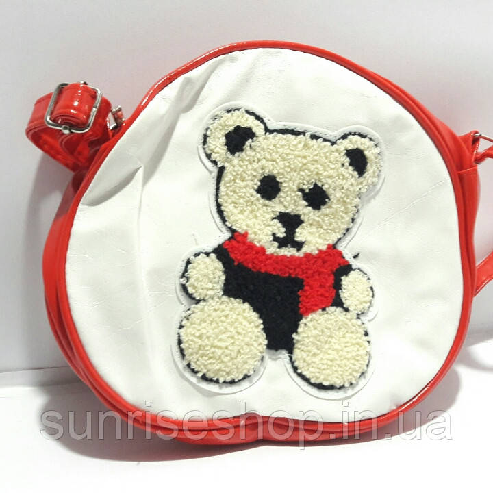 Дитяча сумочка "Ведмедик" довга регульована ручка