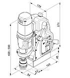 Свердлильний верстат на магнітному підставі MAB 455 SB, фото 2