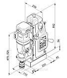 Свердлильний верстат на магнітному підставі MAB 825, фото 3