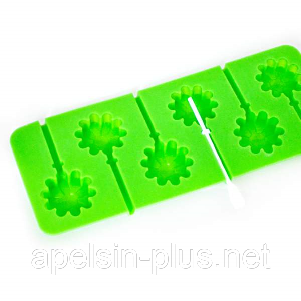 Форма для льодяників на паличці Ромашки, фото 1