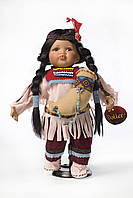 Декоративна етнічна лялька Індіанка (23 см)