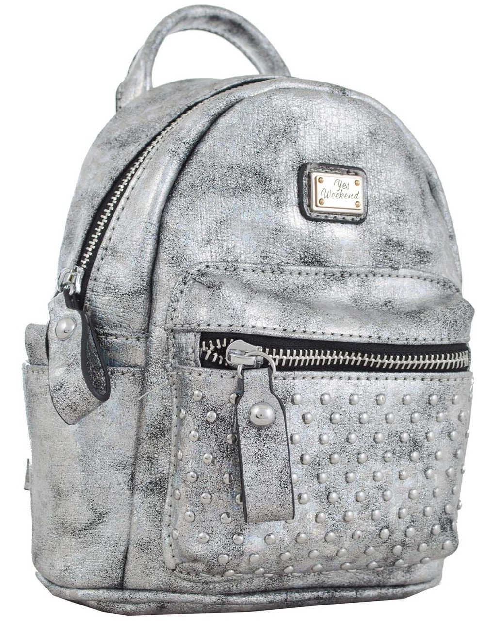 Сумка - рюкзак Weekend "YES", темно-сіра 553229, фото 1