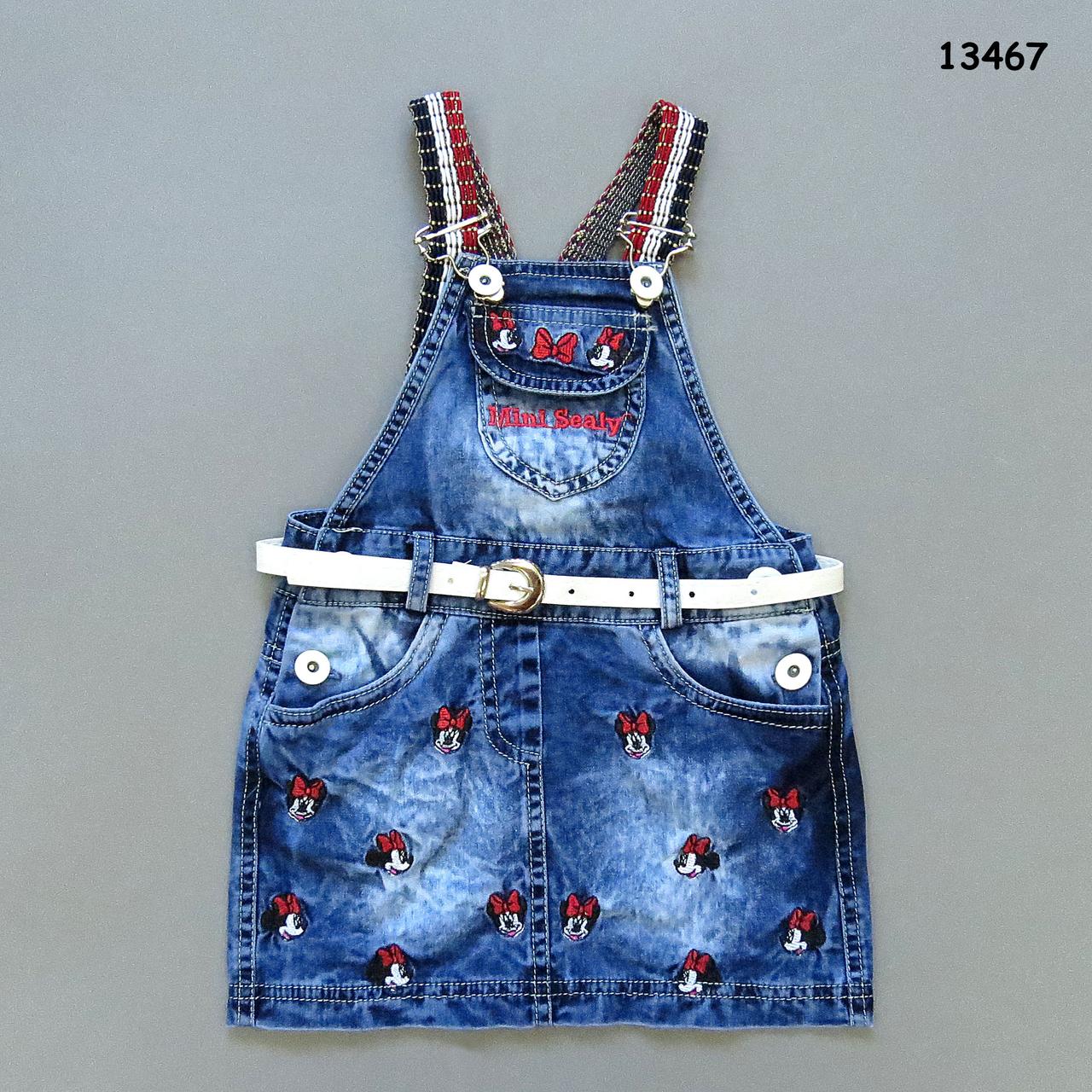 Джинсовий сарафан Minnie Mouse для дівчинки. 92 см