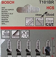 Т244D Пилка по дереву 4 мм Bosh (5 шт) фігур. рез