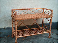 Полиця для взуття на 2 полички No1