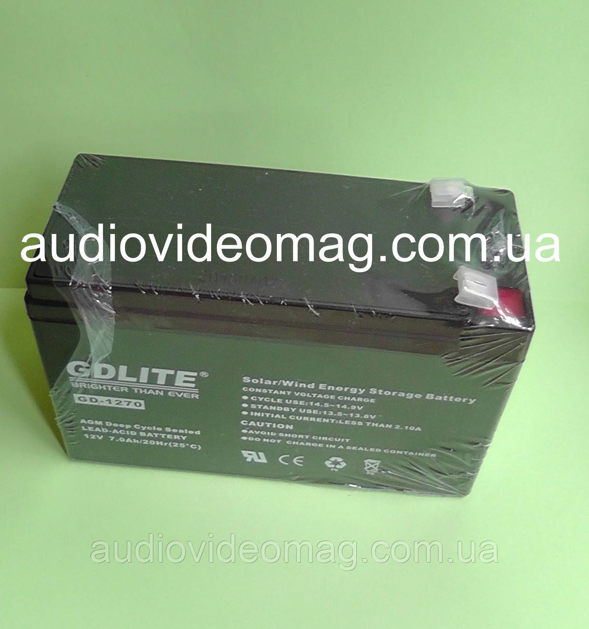 Акумуляторна батарея 12V 7 Ah для ДБЖ (джерело безперебійного живлення)
