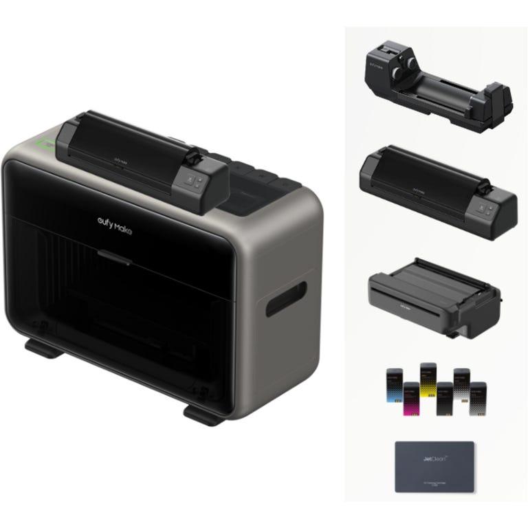 УФ-принтер eufyMake E1 Deluxe Plus Set с UV DTF-ламинатором и дополнительными модулями, фото 1