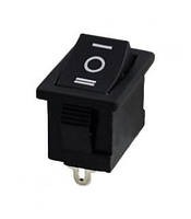 Перемикач KCD-1, ON-OFF-ON, 3pin, 6A, 220 V, чорний