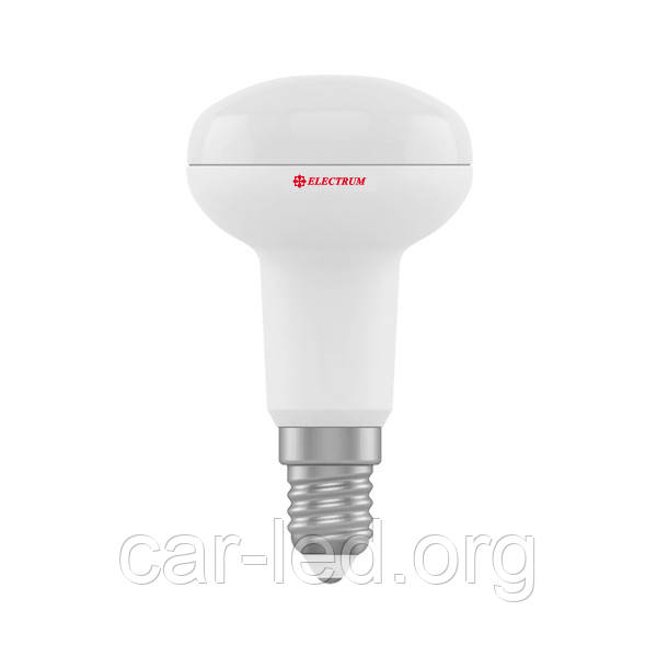 ЛАМПА СВІТОДІОДНА РЕФЛЕКТОРНА R50 LR-16 6W E14 2700K АЛЮМОПЛ. КОРП. A-LR-1 064