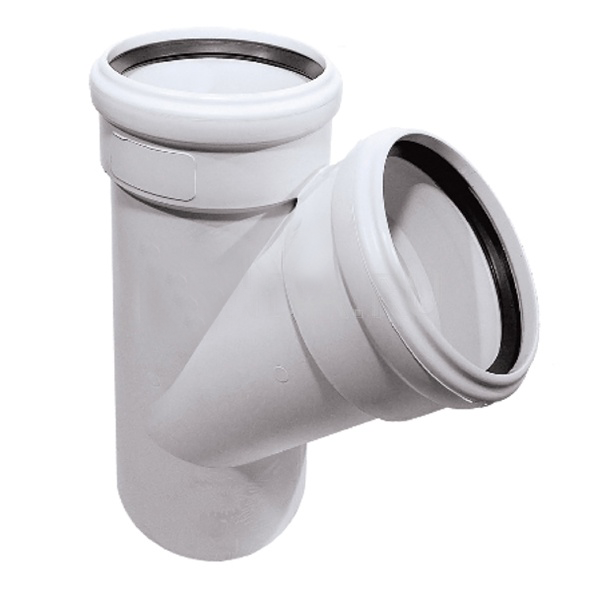 Безшумний трійник Skolan dB 110х110 мм/45°