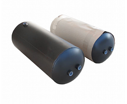 Ресивер повітряний автомобільний, об'єм 20 літрів (220*610 мм)