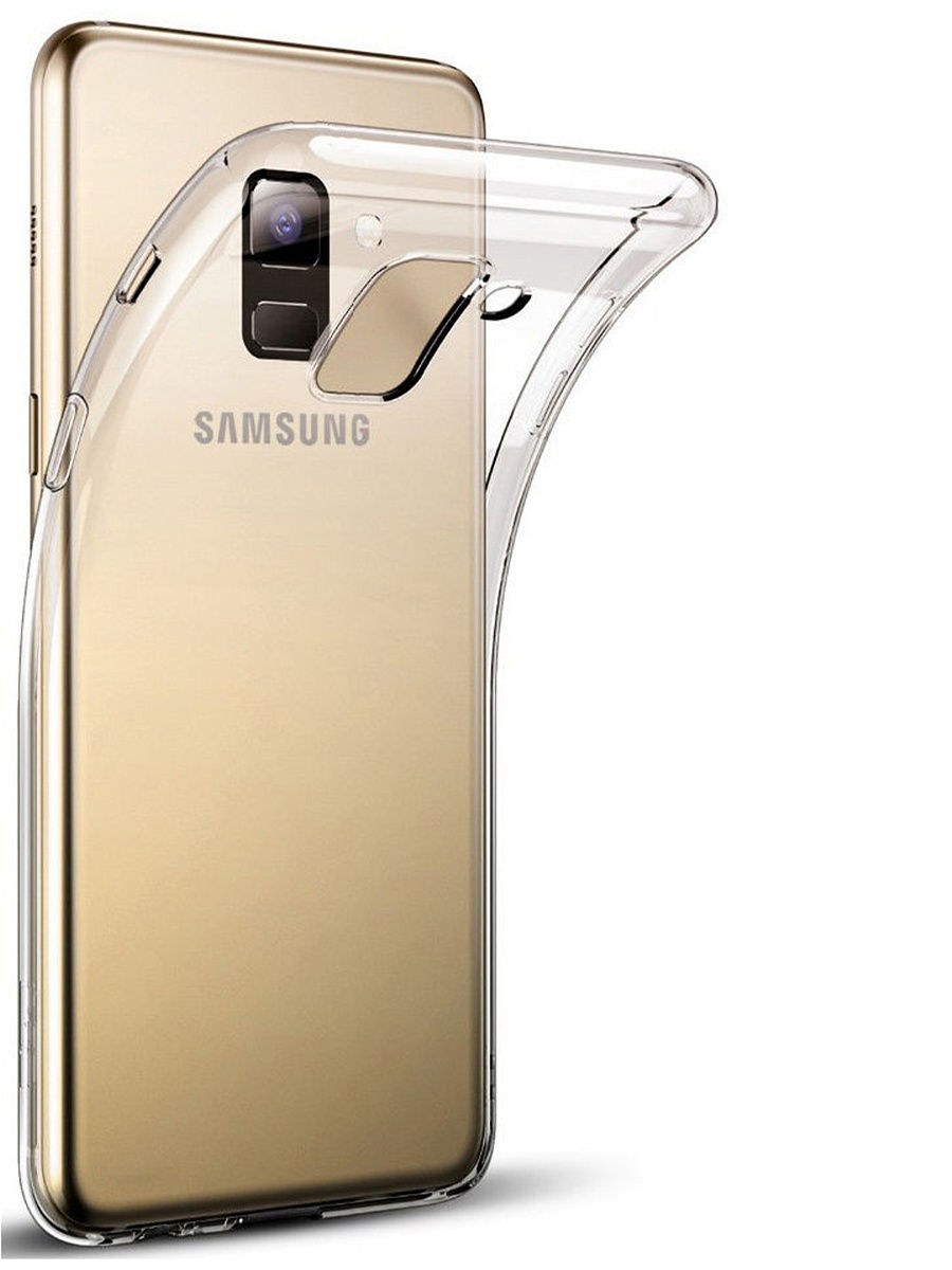 

Прозрачный чехол для Samsung J6 / накладка на самсунг j6 / бампер силиконовый для samsung j6 2018