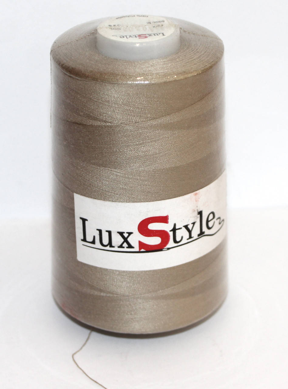 

Нитки швейные LuxStyle 100% PE 40/2 5000м цвет 428