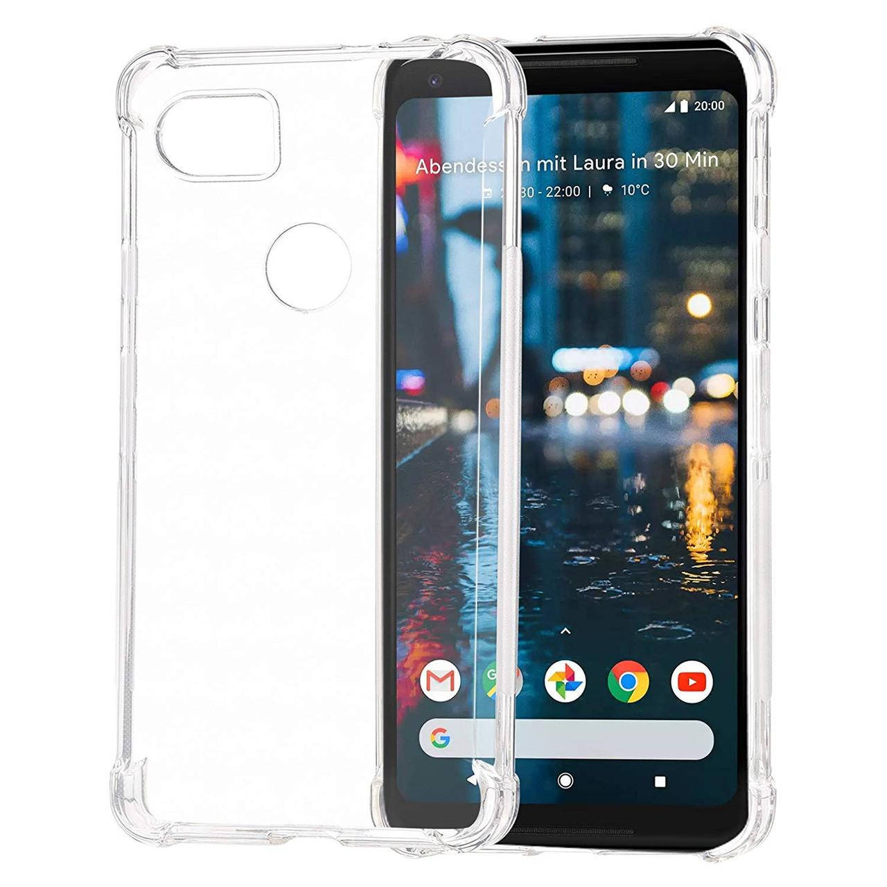 

Google Pixel 2 XL чехол прозрачный силиконовый AirBag