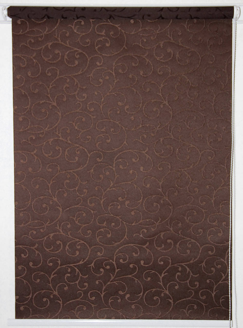 

Рулонная штора 600*1500 Акант Венге, Коричневый
