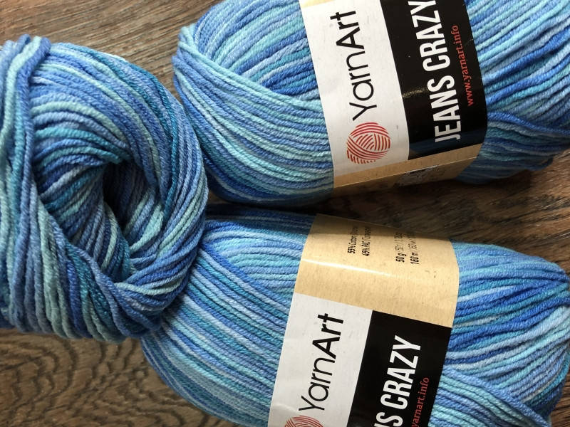 

Пряжа Jeans crazy-8212