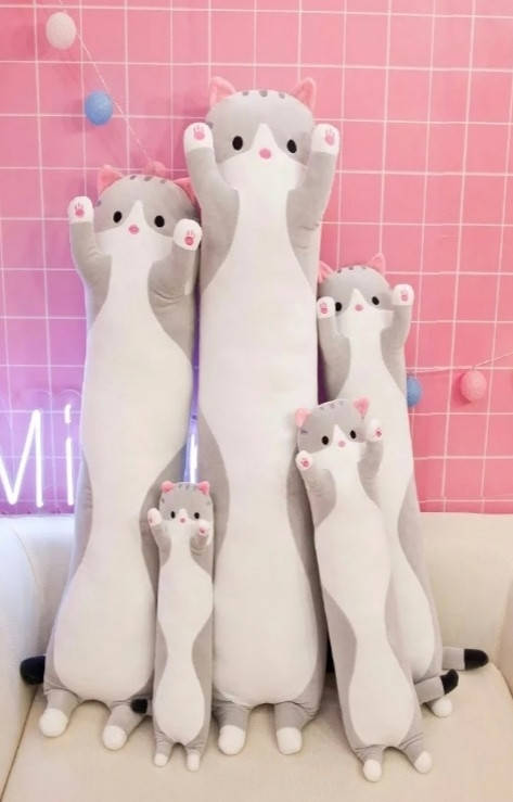 

Кот батон 70 см игрушка