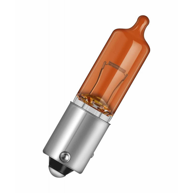 

Автолампа ук. OSRAM 64137L HY21W 12V BaW9S Amber 5X10FS