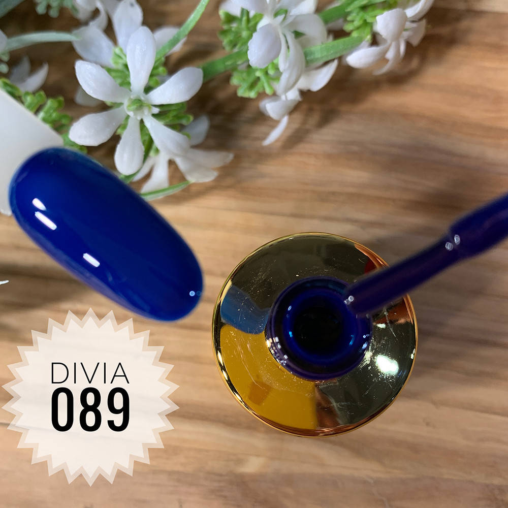 

Divia Гель-лак для нігтів Colour Di100 №089 (Синій Пил)