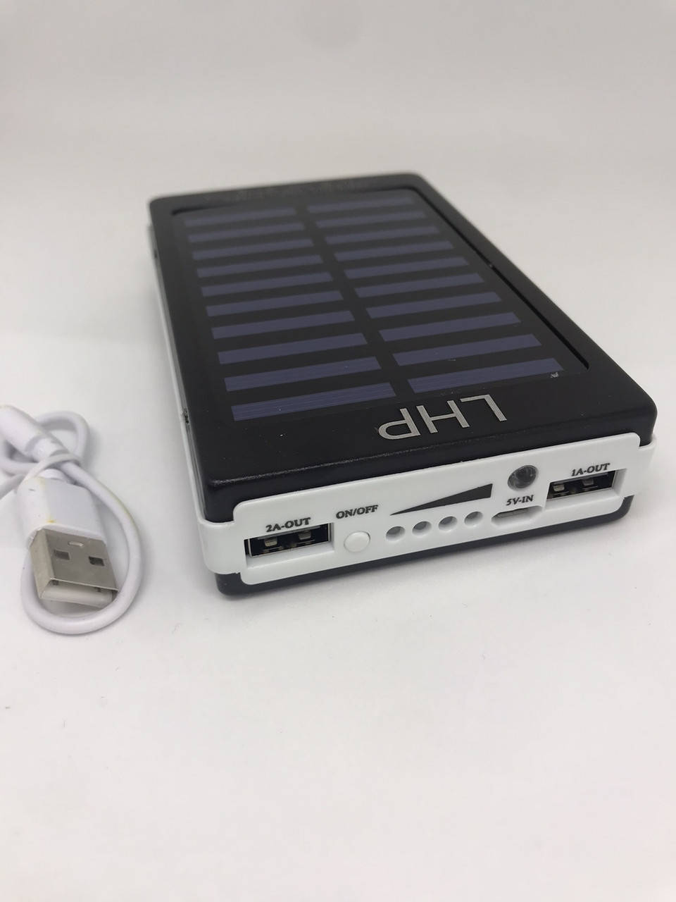 

Портативное зарядное устройство Solar Charger Power Bank 30000mAh + LED фонарь