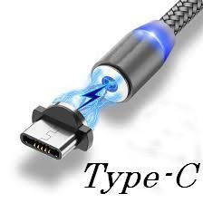 

Магнітний кабель Type-C Магнитный кабель, Черный