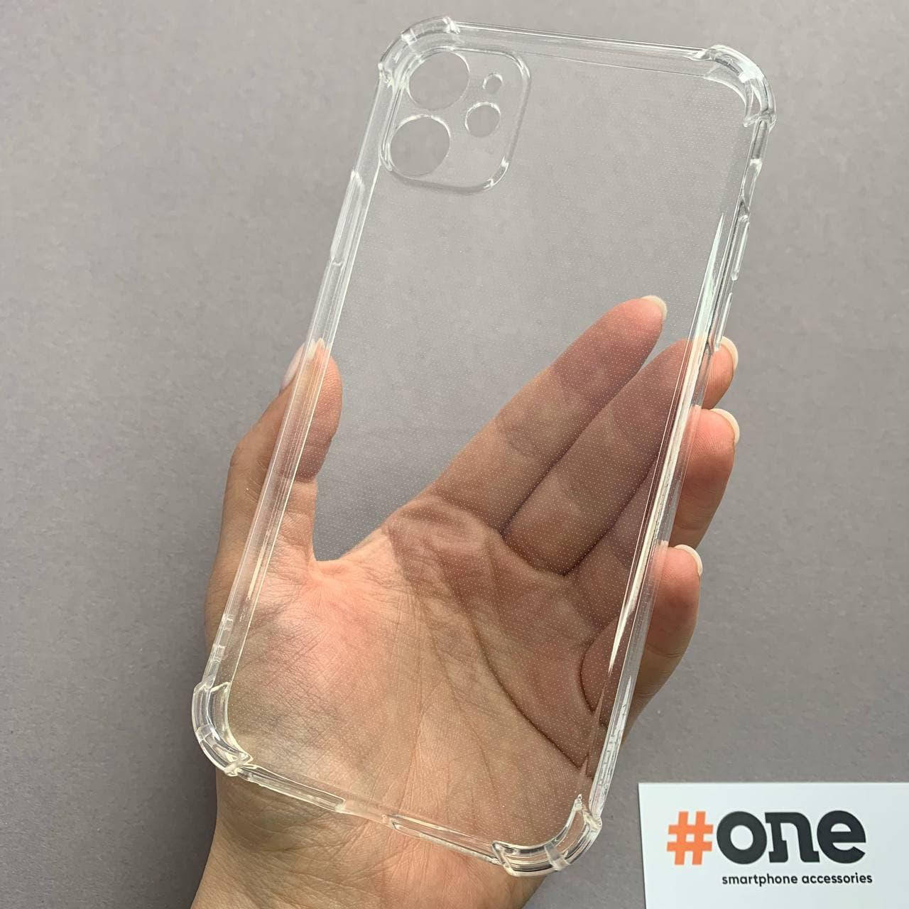 

Чехол для iPhone 11 силиконовый противоударный с бронь углами чехол на телефон айфон 11 прозрачный TTP
