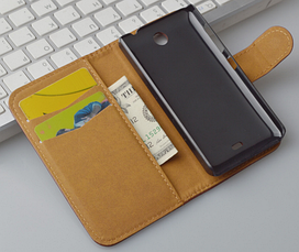 Чохол книжка для Nokia Lumia 430 чорний, фото 2
