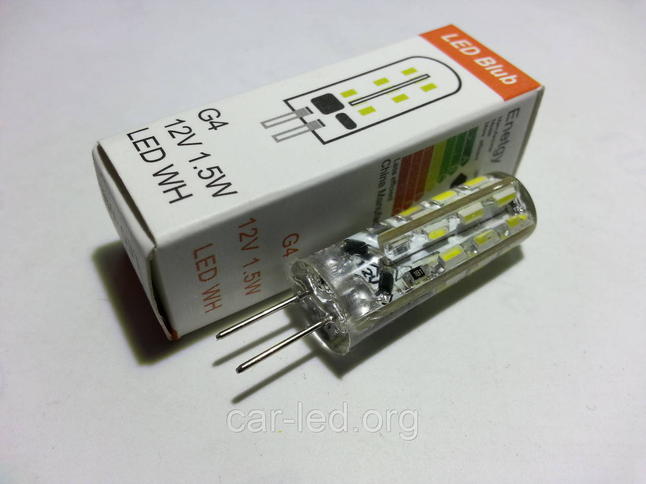 LED лампа G4 1.5W(100lm) 5000K 12V AC/DC AP