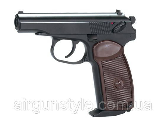 Пістолет пневматичний KWC Makarov Blowback [KMB44AHN]