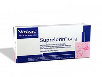 Супрелорин 2х9,4 мг. (Suprelorin) для собак і тхорів.