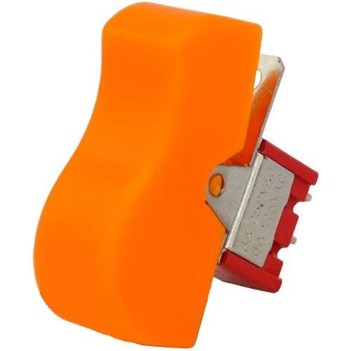 Тумблер з клавішею RLS-102-D1 (ON-ON), 3pin, 3A 250VAC, жовтий