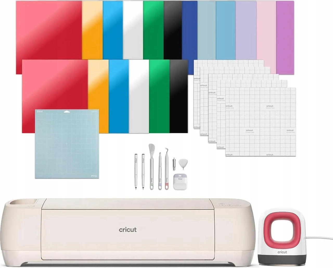 Плоттер Cricut Explore 4 набор Essentials с EasyPress для винила, фото 1