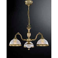 Люстра RECCAGNI ANGELO L 6202/3 бронза/скло
