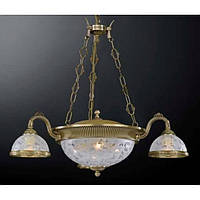 Люстра RECCAGNI ANGELO L 6202/3+3 бронза/скло