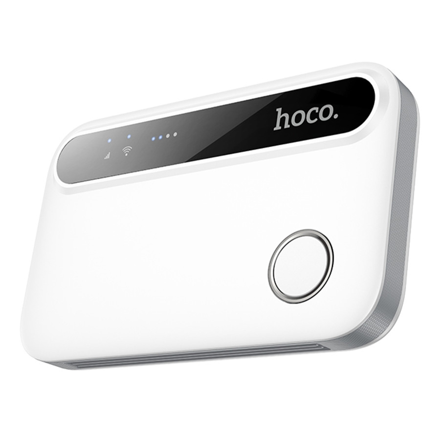 Модем Hoco HI41 Portable Mobile WiFi Transmitter (free sim) Білий, фото 1