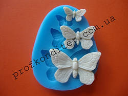 Силіконовий молд "3 МЕТЕЛИКИ"