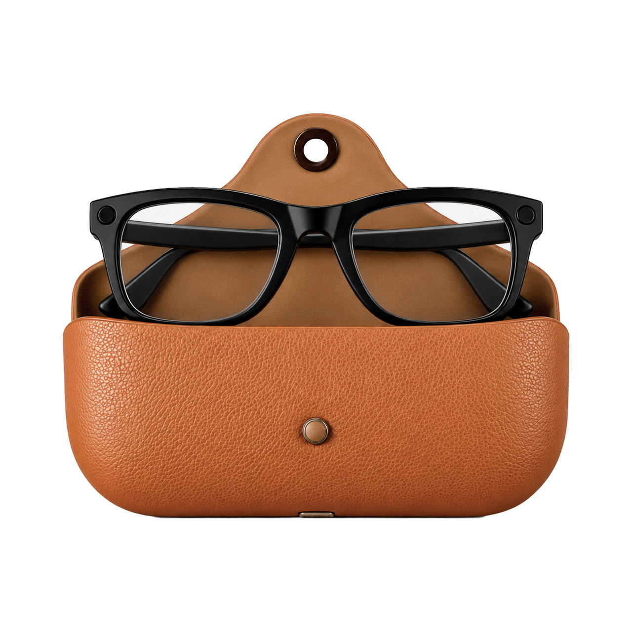 Ovfle AI Smart Glasses with Camera and Translator Brown case, фото 1
