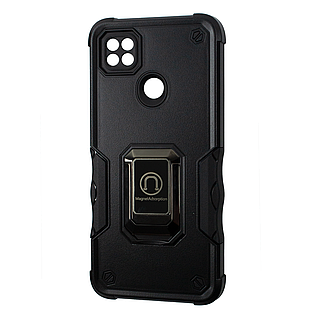 Armor Magnet Ring case Xiaomi Redmi 9C/10А Black
