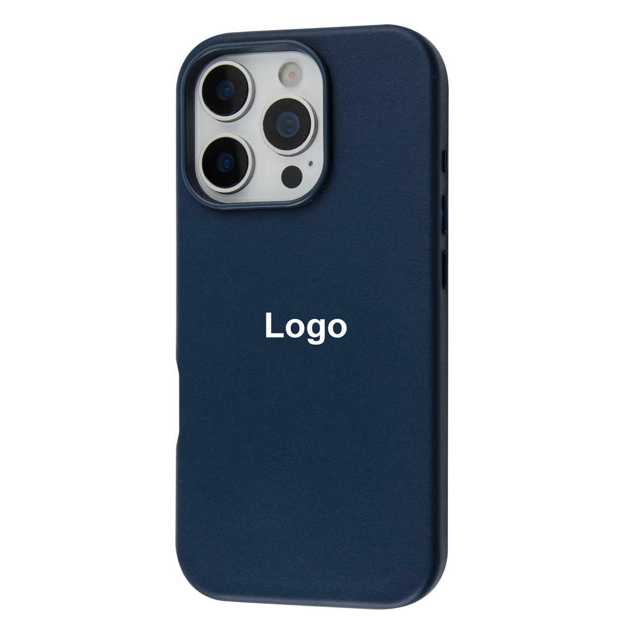 Leather Case with MagSafe iPhone 15 Pro Max Dark Blue, фото 1