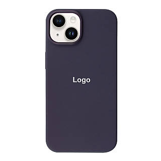 Silicone Case with MagSafe iPhone 14 8 - Elderberry